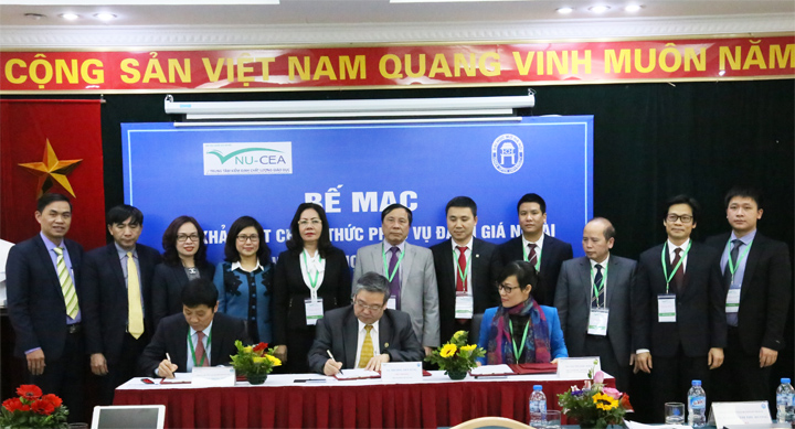 Closing the official survey to serve external evaluation of Hanoi Open University